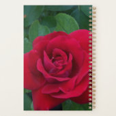 Red Rose Up Close Planner (Achterkant)