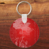 Red Rose Valentijn Sleutelhanger (Voorkant)