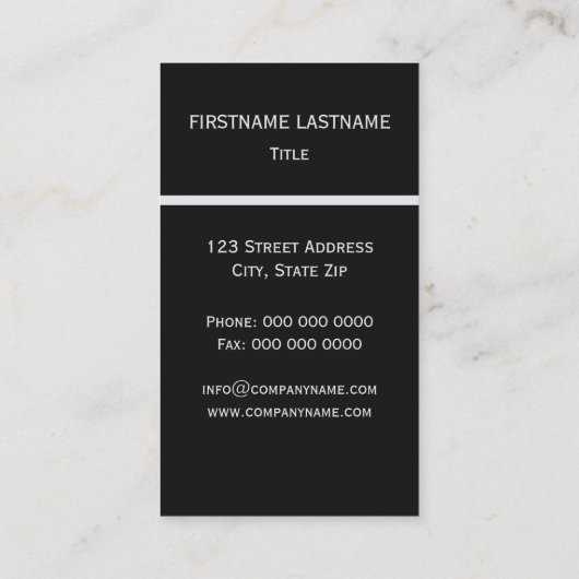 Red Rose Visitekaartje (Achterkant)