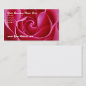 Red Rose Visitekaartje (Voorkant / Achterkant)