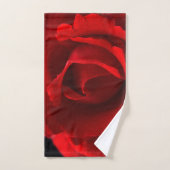 Red Rose-vleermuis Bad Handdoek (Handdoek)