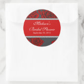  Red Rose Vrijgezellenfeest Sticker (Tas)