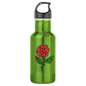 Red Rose Waterfles (Voorkant)