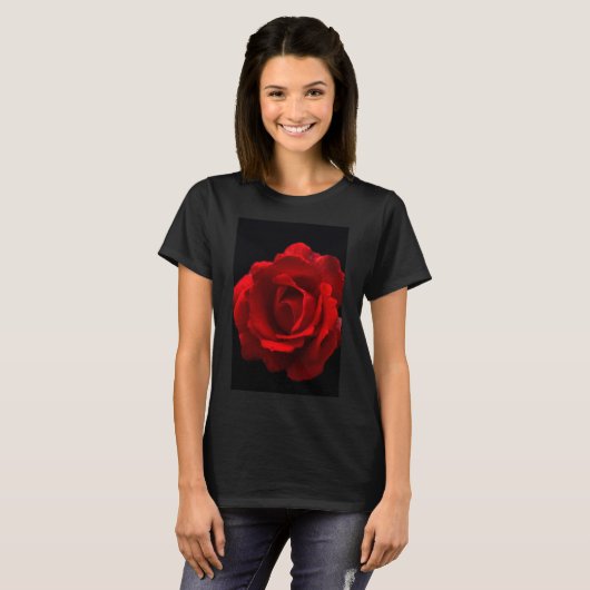 Red Rose wccna T-shirt (Voorkant volledig)