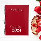 Red Rose Weekly Maandelijkse Business Planner