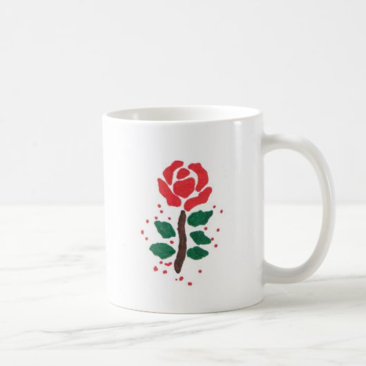RED ROSE WHITE 11 OZ MOK (Rechts)