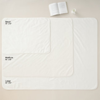 Red Rose White Rose Sherpa Deken