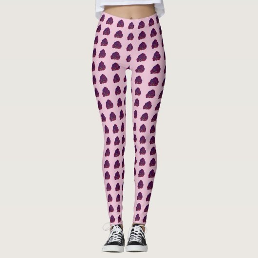 Red Rose Women's Leggings (Voorkant)