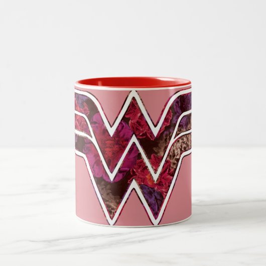 Red Rose WW Tweekleurige Koffiemok (Center)