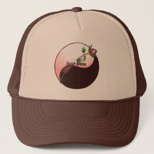 Red Rose yin yang Trucker Pet