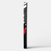 Red Rose Zebra Afdrukken op maat Case-Mate iPhone Case (Achterkant / Links)