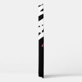 Red Rose Zebra Afdrukken op maat Case-Mate iPhone Case (Achterkant / Rechts)