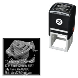 Red Rose Zelfinktende Stempel