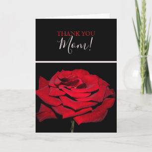Red Rose - zwart Kaart