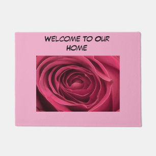 Red Rosebud Deurmat