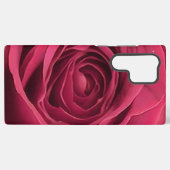 Red Rosebud Samsung Galaxy Hoesje (Achterkant horizontaal)