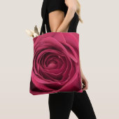 Red Rosebud Tote Bag (Dichtbij)