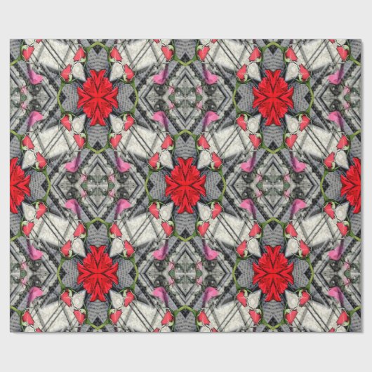 Red Roses 4 U... Cadeaupapier (Vlak)