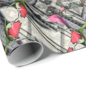 Red Roses 4 U... Cadeaupapier (Rol Hoek)