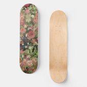 Red roses art persoonlijk skateboard (Voorkant)