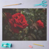 Red Roses Beauful Floral 20x30-decoupage Tissuepapier (Craft)