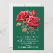 Red Roses bedankt (Voorkant)