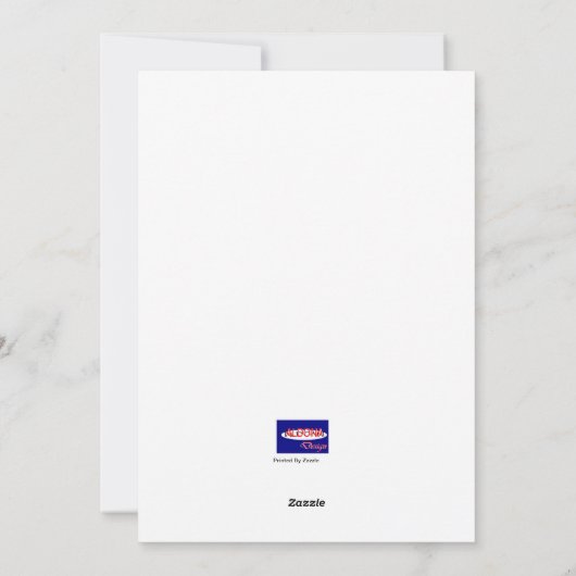 Red Roses Boquet Feestdagenkaart (Achterkant)