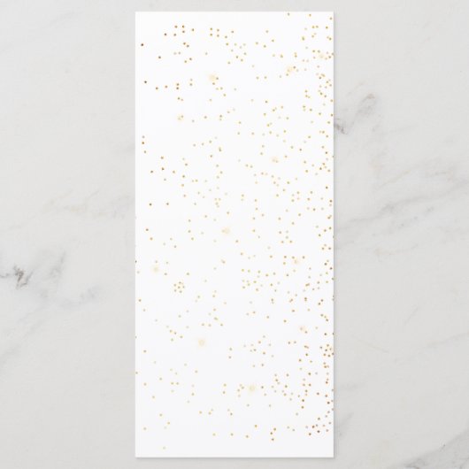 Red Roses Border Bruiloft Programma Programmakaart (Achterkant)