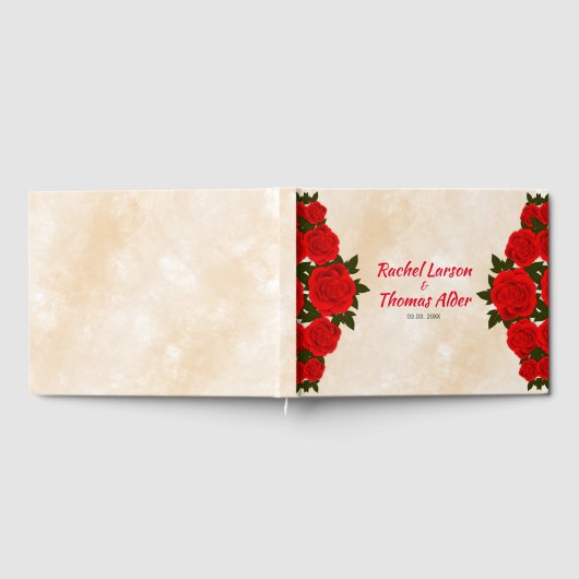 Red Roses Bouquet Gastenboek (Volledig)