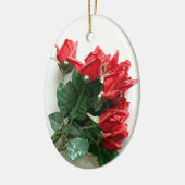 Red Roses Bouquet Keepsake Ornamenten (Links)