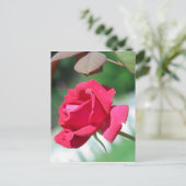 Red roses briefkaart (Staand voorkant)