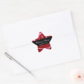 Red Roses bruid bruidegom bruiloft Sticker V004 (Envelop)