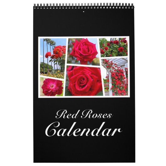 Red Roses Calendar (Type-B) Kalender (Hoes)