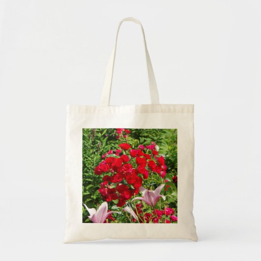 Red Roses canvas tas (Voorkant)