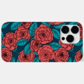 Red roses Case-Mate iPhone case (Achterkant (horizontaal))