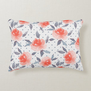 Red roses decoratief kussen