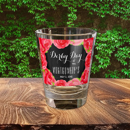 Red Roses Derby Day Shot Glas