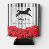 Red Roses Derby Racehorse Blikjeskoeler (Voorkant)