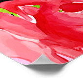 Red Roses Derby Style Vrijgezellenfeest Welkom Poster (Hoek)