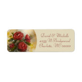 Red Roses Etiket (Voorkant)