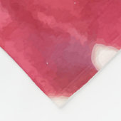 Red Roses Fleece Blanket Deken (Hoek)