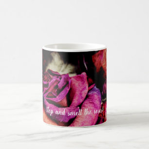 Red Roses Floral Koffiemok