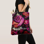 Red Roses Floral Tote Bag (Dichtbij)