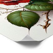 Red Roses Flower Art Print Poster (Hoek)