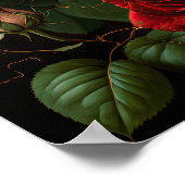 Red Roses Flower Art Print Poster (Hoek)