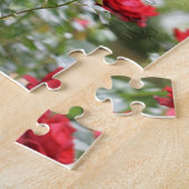 Red Roses Flower Natuur Legpuzzel (Zijkant)