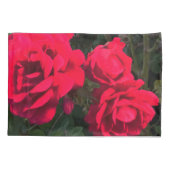 Red Roses Flowers Kussensloop (Achterkant)