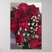Red Roses Foto Poster (Voorkant)