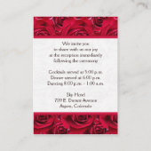 Red Roses Galore Enclosure Kaart (Achterkant)