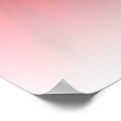 Red Roses Garland Wedding Unplugged Ceremony Poster (Hoek)